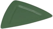 CAC China 7 inch Triangular Flat Plate Green 36 Ct