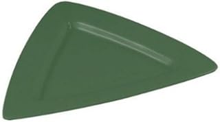 CAC China 7 inch Triangular Flat Plate Green 36 Ct