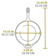 Lodge 8”, 10", & 12" (Pack of 3) / Black / 5.0 quarts Skillets