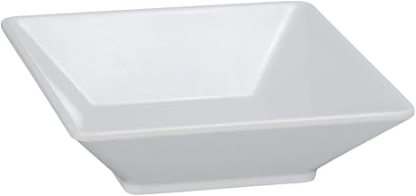 Yanco RM-306 Rome Square Deep Plate White - 14 oz - Pack of 48