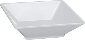 Yanco RM-306 Rome Square Deep Plate White - 14 oz - Pack of 48