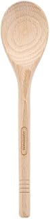Farberware Professional Beechwood Wooden Spoon for Cooking, Stirring and Basting - Safe on Nonstick Cookware, Durable Wood Kitchen Utensil with Lustrous Finish