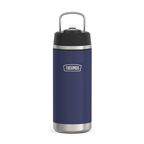 THERMOS 18 Ounces / Navy / Straw Thermoses