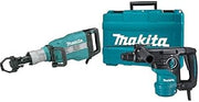 Makita 43 lb. Demolition Hammer, Rotary Hammer Kit - 15 AMP Hammer, 7.5 AMP Rotary Hammer