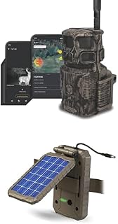 Stealth Cam Revolver PRO 3.0 360 Indoor/Outdoor Security Camera Sol-Pak Solar Battery Pack, 12V Solar Power Panel, Compatible