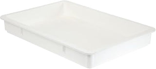 Cambro DB18263P148 White 18 x 26 x 3 Pizza Dough Box by Cambro
