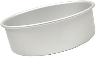 Fat Daddio's Anodized Aluminum Round Cake Pan, 6-Inch x 4-Inch Size: 6-Inch x 4-Inch Model: PRD-64 (Home & Kitchen)