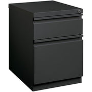 Hirsh Industries Dark Coal / Modern / 21.75" H x 15" W x 19.88" D Mobile File Cabinets