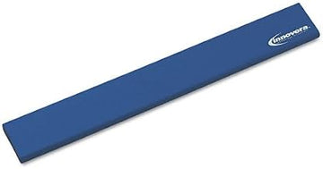 Innovera Rubber Keyboard Wrist Rest, Blue -:- Sold as 2 Packs of - 1 - / - Total of 2 Each