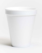Wincup 12C18 12 Oz White Foam Cups Compac High Sheen - Case of 1000