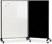 Quartet QRT6640MB - Motionreg; Room Divider, 4 x 6, DuraMaxreg; Porcelain Whiteboard Surface
