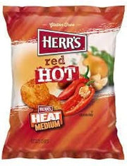 HERR'S Red Hot Potato Chips, 8.5 Ounce (Pack of 9 bags)