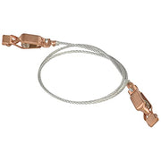 Standard Bond Wire by Wesco – 5.63"L x 5.63"W x 1.63"H, Heavy-Duty Wire, Brown, Model 272033