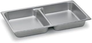 Royal Industries Full-Size Divided Pan, 2 1/2"