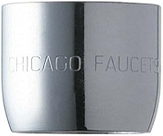 Chicago Faucets E3JKCP Pressure Compensating Softflo Aerator, Chrome
