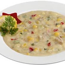 Campbells Frozen Condensed Pennsylvania Dutch Chicken Corn Chowder - 4 lb. tray, 3 per case