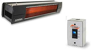 SUNPAK S34B TSH Hanging Patio Heater Black Propane Gas (LP) Black Front Fascia Kit