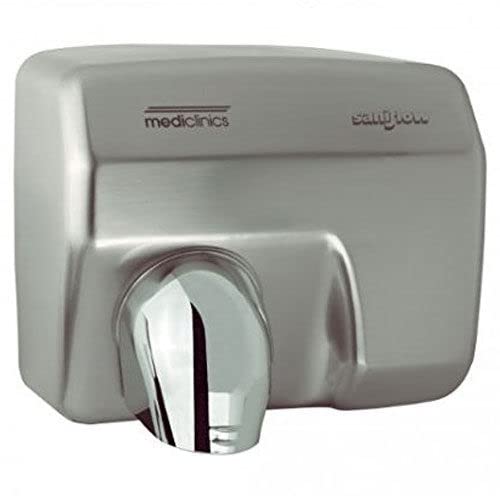 Hand Dryers by Saniflow – Steel, Stainless, Model E88ACS