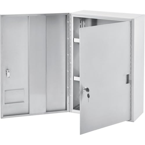 Global Industrial Stainless Steel / 8"L x 16"W x 24"H / Industrial Safety Storage Cabinets