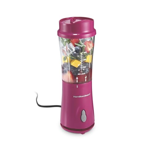 Hamilton Beach Raspberry / 14 oz. / 1 Jar Personal Size Blenders