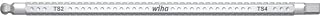 Wiha System 6 284 31 Hexagonal Head Combi-Blade 150 mm Various Sizes 2,5x2,5x150 mm