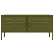 vidaXL Olive Green / 41.3\" x 13.8\" x 19.7\" / Industrial TV Mounts, Stands & Turntables