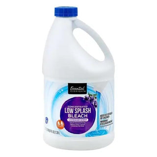 Bleach, Low Splash, Concentrated, Lavender Scent, 81 Fl Oz by Essential Everyday – 81 Fl Oz (Pack of 1)