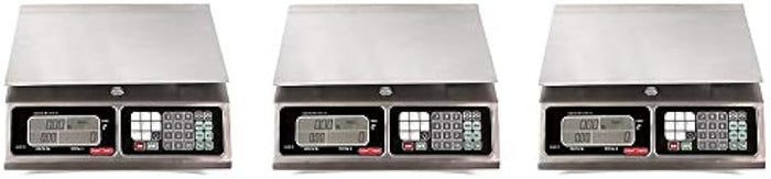 TORREY LPC40L Electronic Price Computing Scale, Rechargeable Battery, Stainless Steel Construction, 100 Memories, 8 Direct Access Keys, 40 lb (3)
