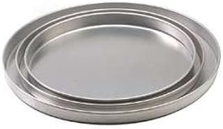 Royal Industries Pizza Pan, Aluminum, 1" Deep x 10" Diam, Silver