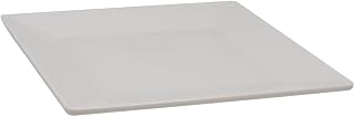 CAC China CAC Melamine King Plate Square White 6", Box of 48