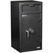 Protex Electronic Front Drop Depository Safe by Protex Safe Co. – Alloy Steel, Gray, Model FD-4020K