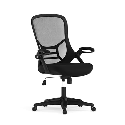 Flash Furniture Black / Set of 1 / Contemporary Home Office Desk Chairs