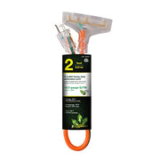 Power By GoGreen 2 ft / 12/3 / Power Cord Extension Cords