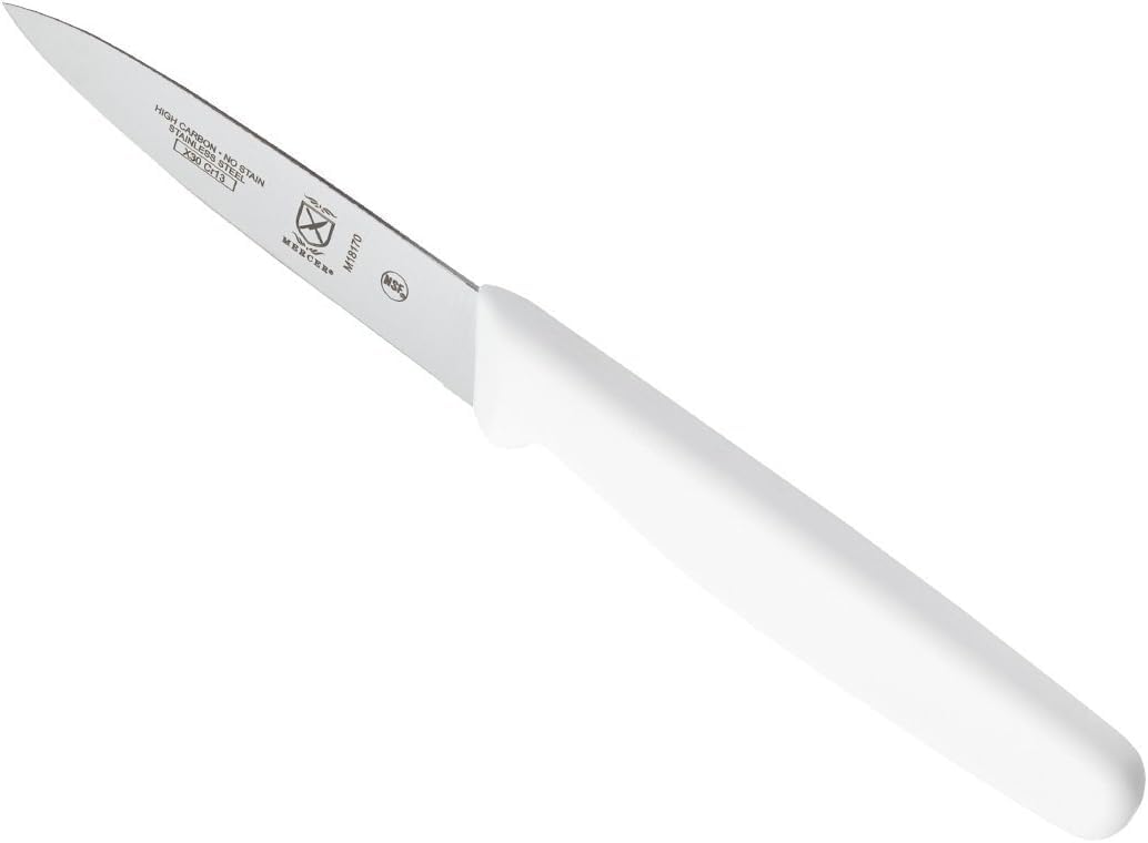 Mercer Culinary 3" / White / Paring Knife 3 Inch Paring Knives