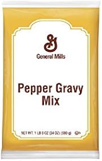 General Mills Pepper Gravy Mix, 1.5 Lb (Pack of 6)