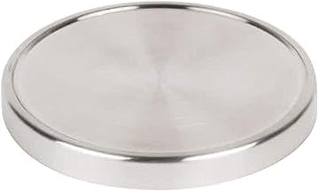 Cal-Mil 1851-4LID Replacement Lid for 16oz. Jars, Stainless Steel (Pack of 3)