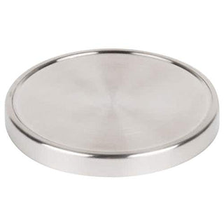 Replacement Lid for 16oz. Jars by CAL-MIL – Stainless Steel, Silver, Pack of 3, Model 1851-4LID
