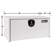 Buyers Products Company White Gloss / 18 x 18 x 30 Inches / 1732403 Truck Bed Toolboxes