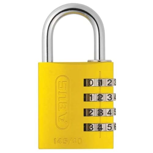ABUS Yellow / 40 mm / Modern Combination Padlocks