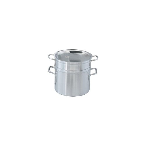20 Qt 12 Double Boiler Set by Vollrath – 20.0 quarts, Aluminum, Silver, Model 67717