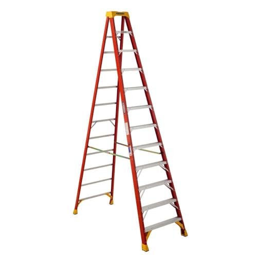 Werner 1 / 12 feet / Orange Step Ladders