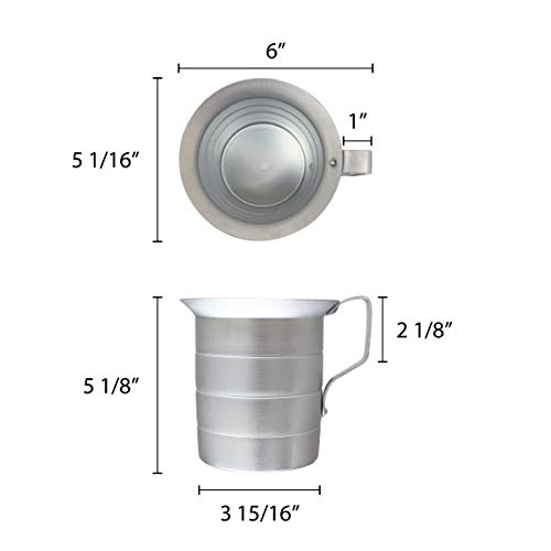 Thunder Group 1 / 1 Quart / Silver Cups