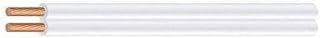 Southwire 25 ft. 18/2 White Stranded CU SPT-1 Lamp Wire