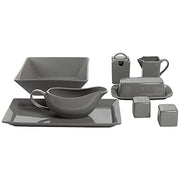 10 Strawberry Street Gray / 40 PC / 1 Dinnerware Sets