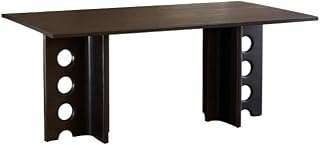 Mesa De Jantar 180x100x75cm Home Vintage Solid Wood Living Room Dining Table for Cafe, Kitchen Diner Table