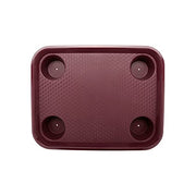 GET Burgundy / 17" x 14" / Modern Serving Trays