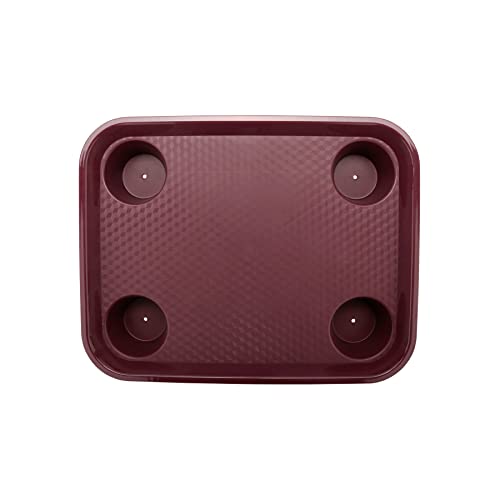 GET Burgundy / 17" x 14" / Modern Serving Trays