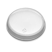 D and W Fine Pack OPS Clear All Purpose Cup Flat Lid - 1000 per case.