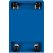 Hirsh Industries Blue / Modern / 27.75" H X 15.00" W X 19.88" D Mobile File Cabinets