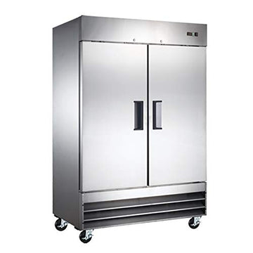 54-INCH REACH IN FREEZER WITH 2 DOORS AND 47 CU. FT. CAPACITY by Omcan – 47.0 cubic_feet, Model 50025